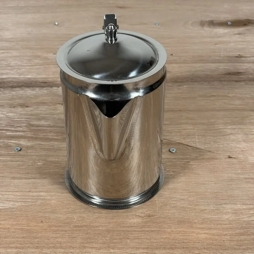 VTG Halco 18-8 Stainless‎ Steel KOREA S-950 Pitcher W/ Lid Polished